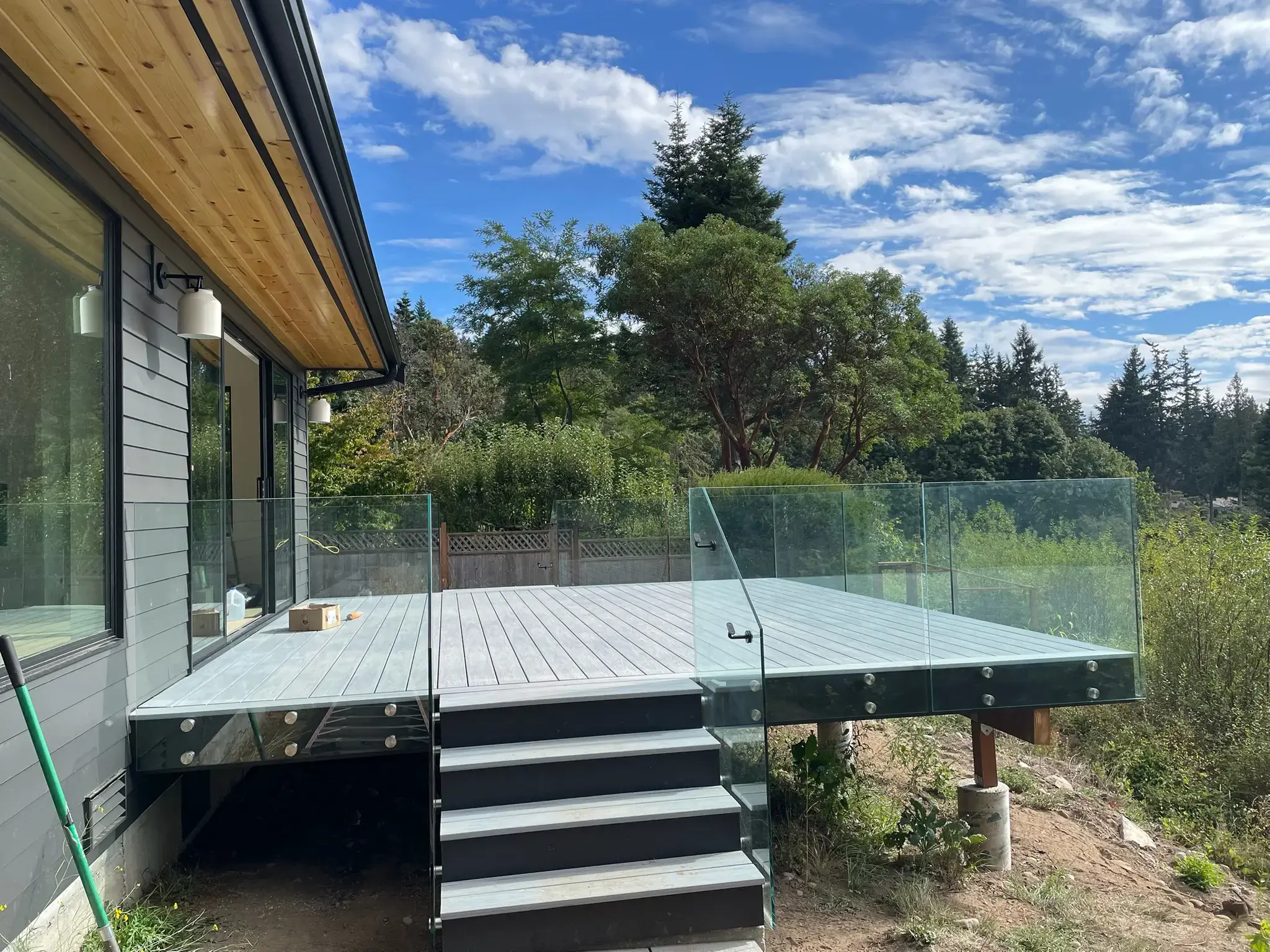 Custom frameless glass project 1